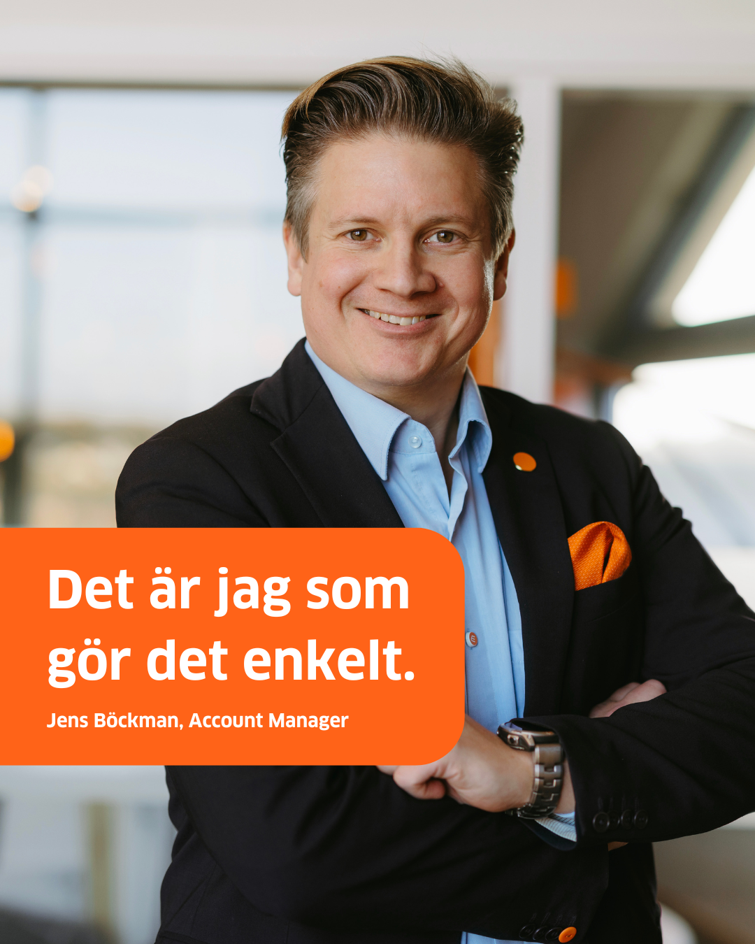Jens Böckman från Enkla Elbolaget